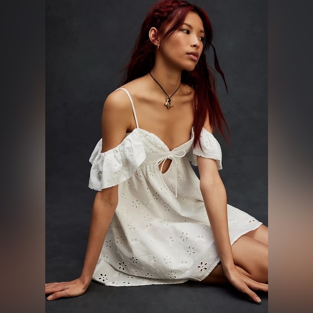NWT For Love & Lemons Weston Mini Dress by Free People - Picture 3 of 3